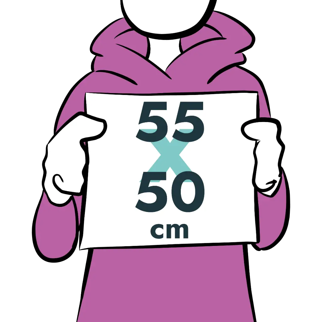 DTF Transfer 0,5 Meterware 560 x 1000