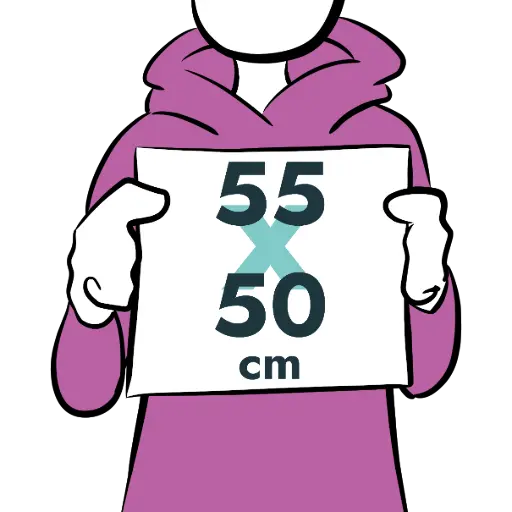 DTF Transfer 0,5 Meterware 560 x 1000